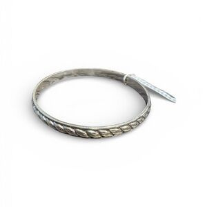 Brighton Silver Bracelet, Southwest Dream Rope Bangle Bracelet- NWT